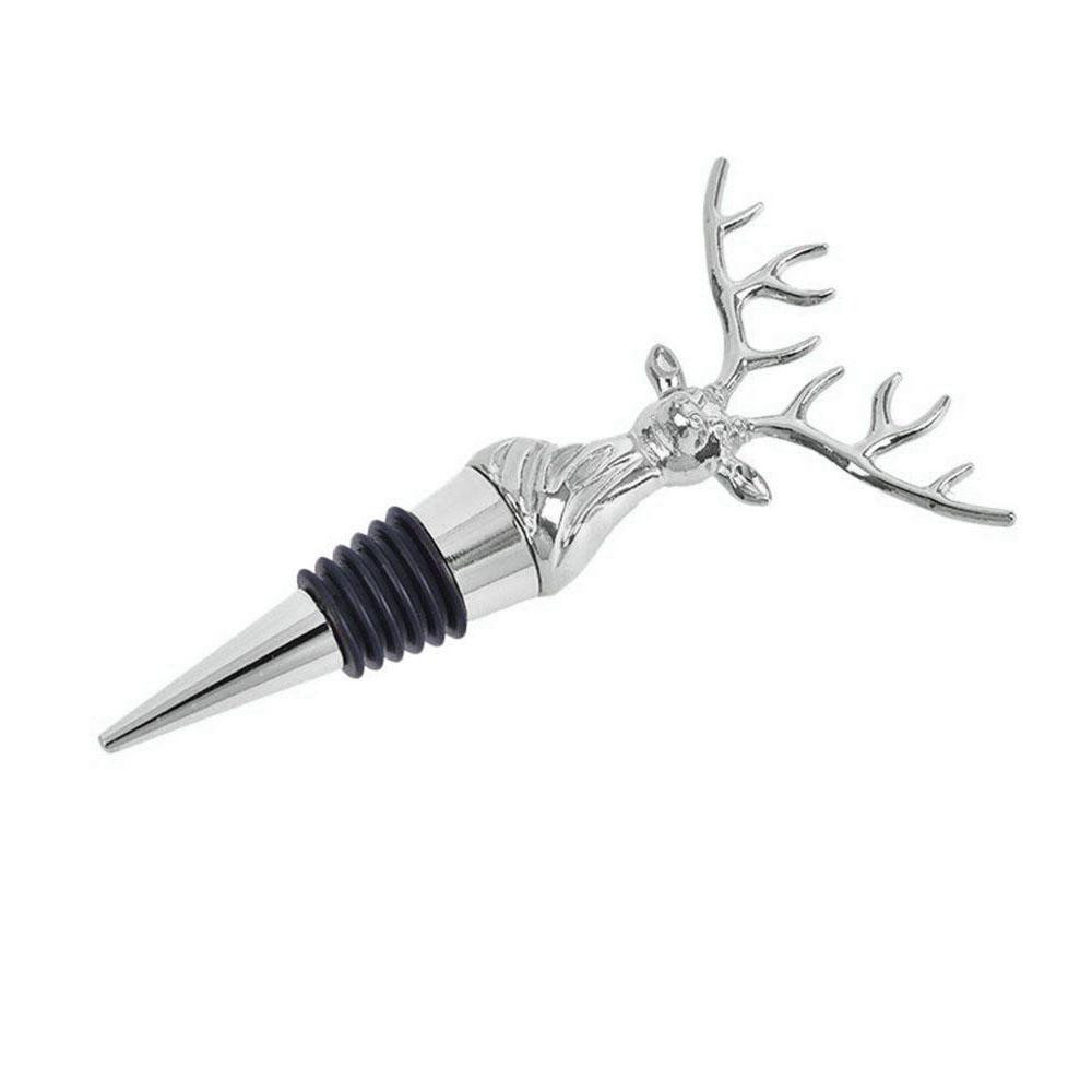 Wine cork, Deer - Silver
