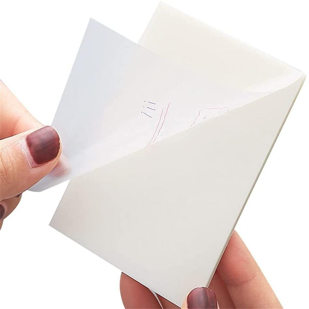 50x Self-adhesive Notes - Transparent