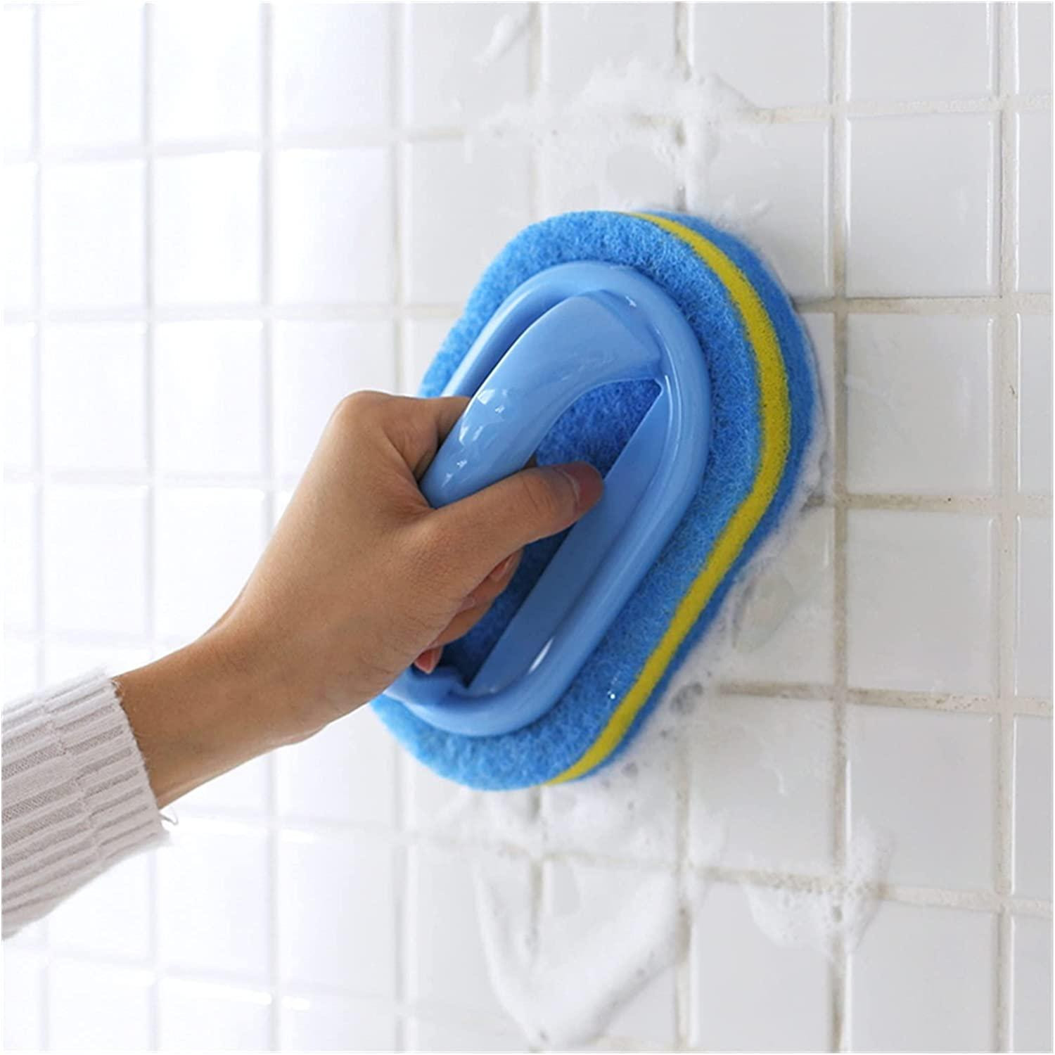Sponge with Handle for Bathroom and Kitchen