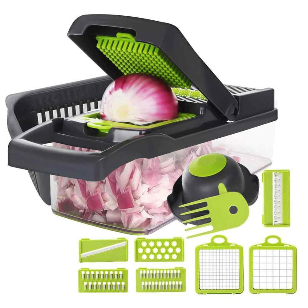 Vegetable Chopper - 7 Different Blades