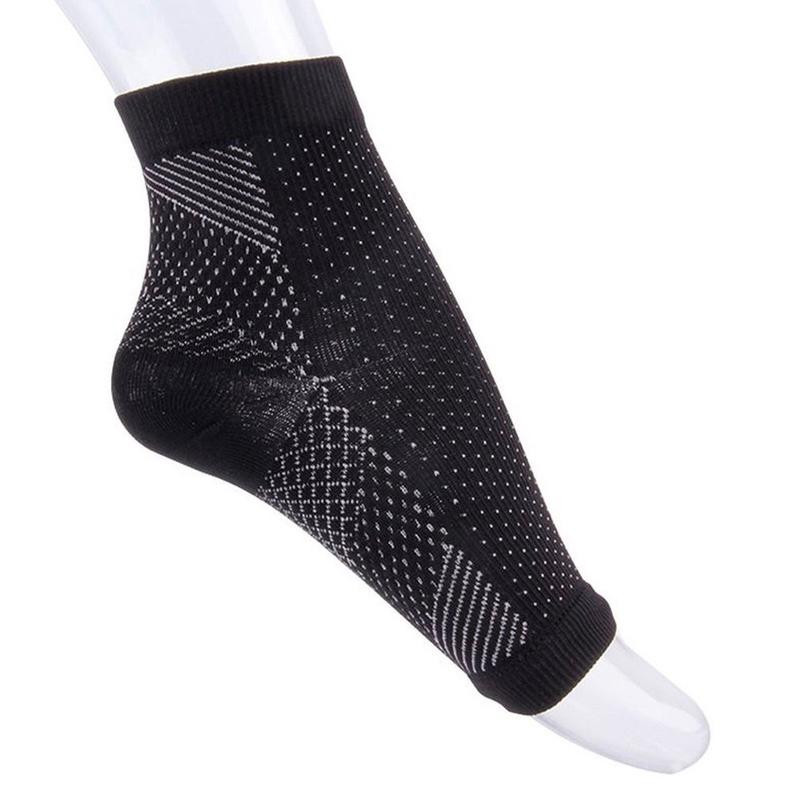 Chaussette de compression à bout ouvert