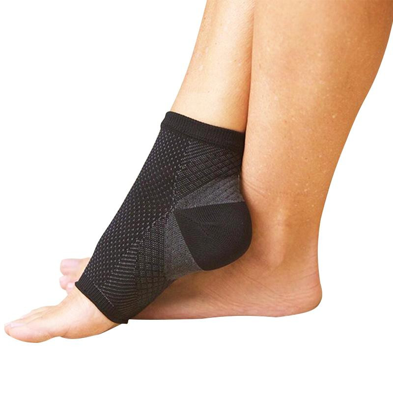 Chaussette de compression à bout ouvert
