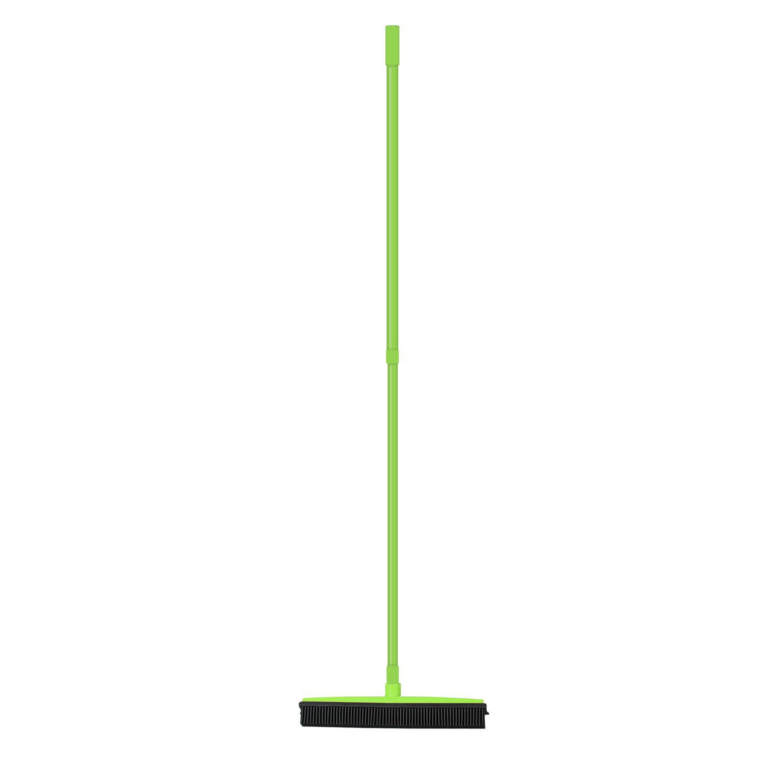 Rubber Besom with Telescopic Handle