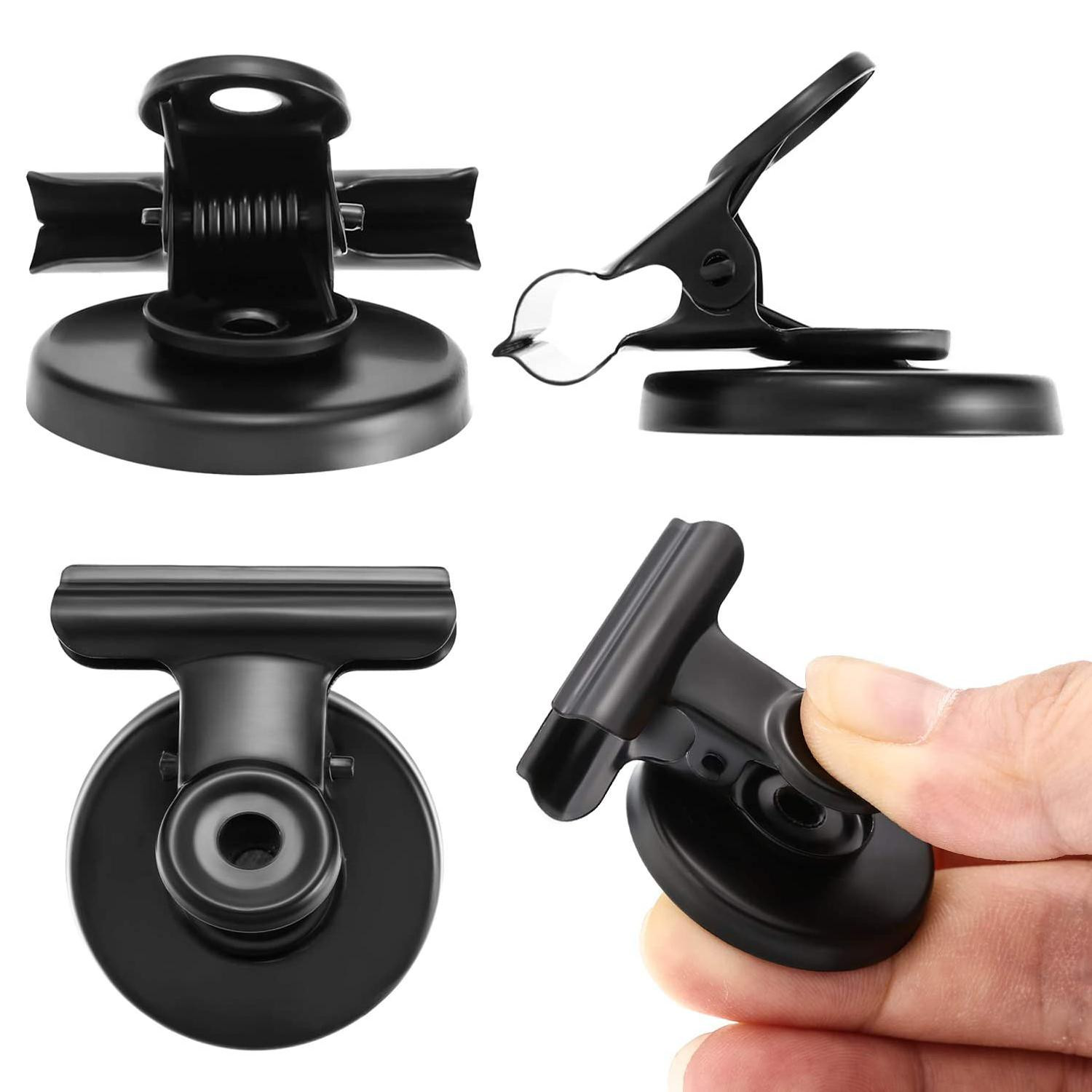 10x Magnetic Clips - Black