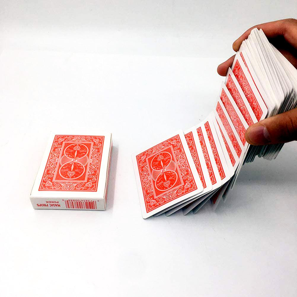 Magic Card Deck with Invisible Thread
