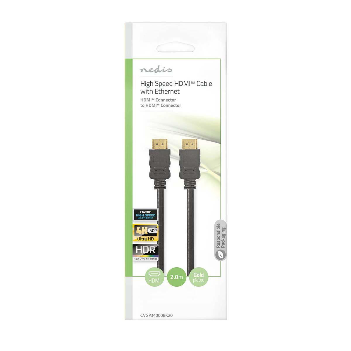 High Speed HDMI cable with Ethernet