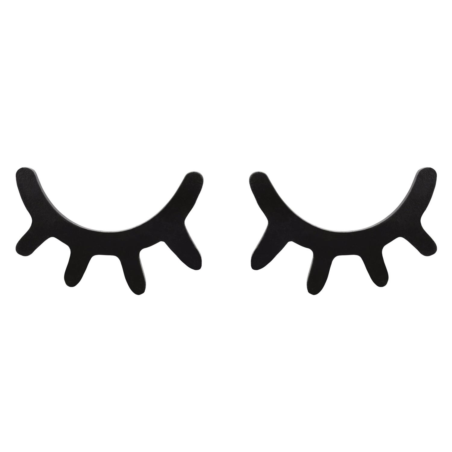 Wall Decor, Eyelashes - Black - 2 pcs