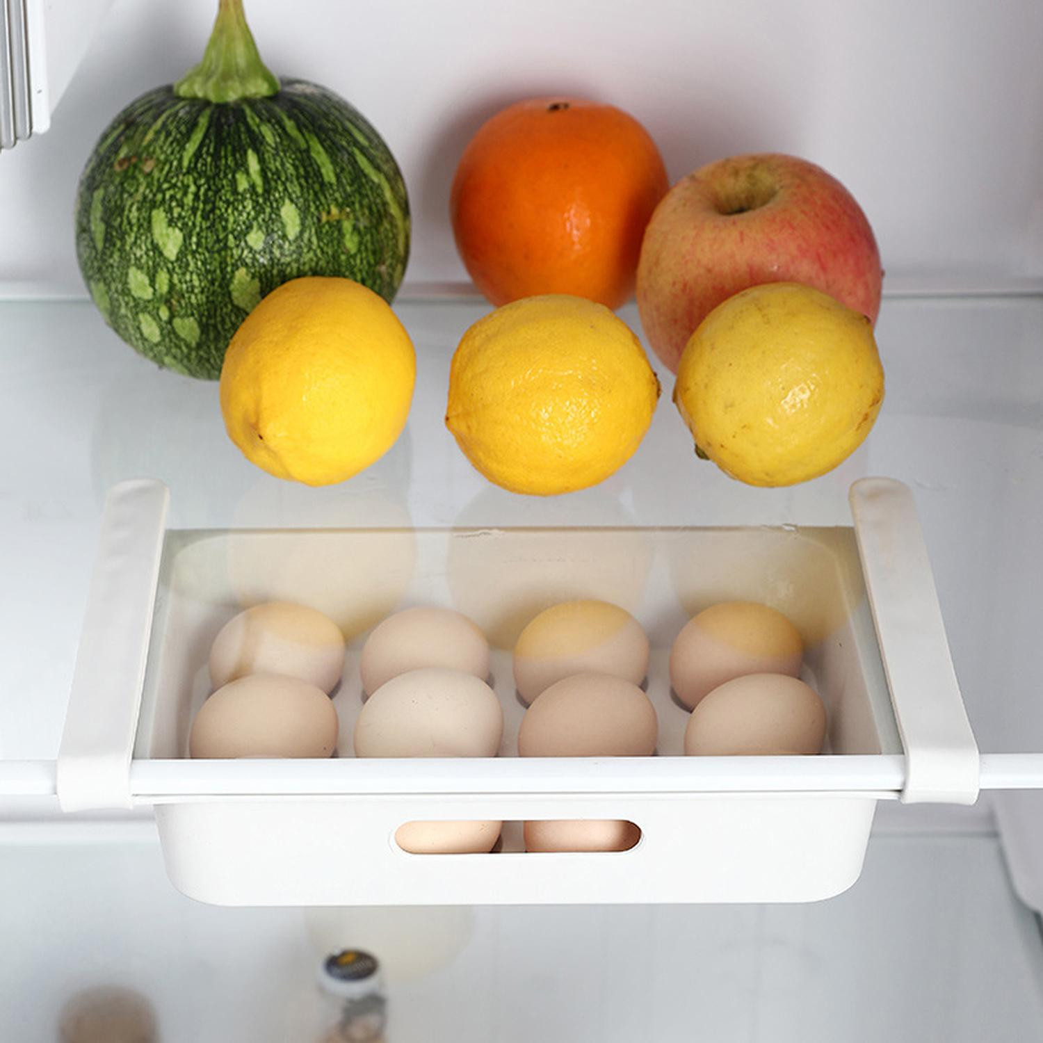 Extendable Egg Holder - Refrigerator Drawer