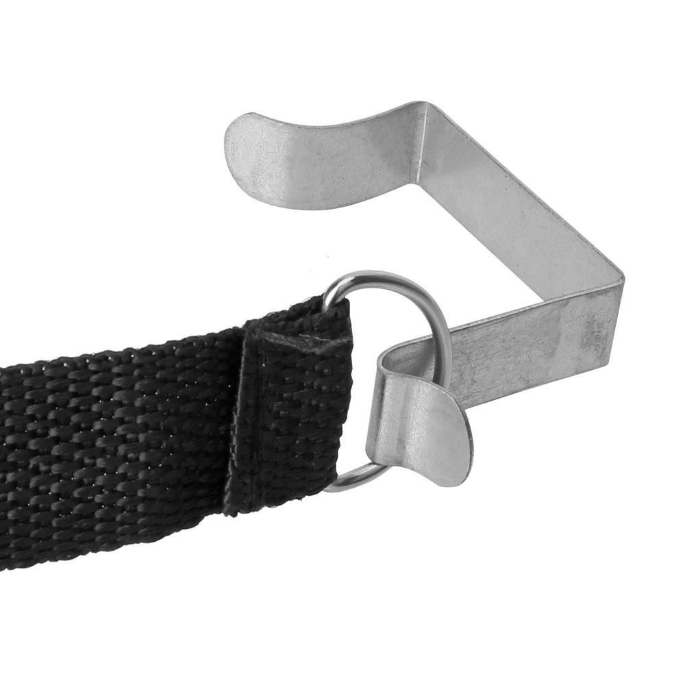 Door Hung Storage, Adjustable Strap - Black