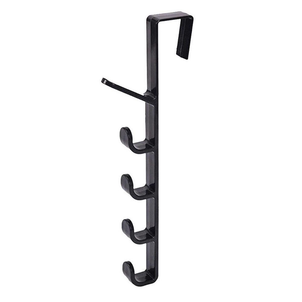 Door-hung Hook Strip - Black