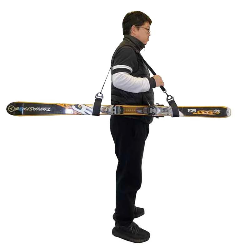 Tracolla per Snowboard e Sci - Nera