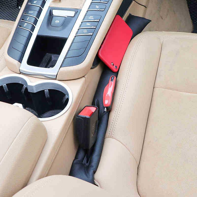 2x Gap Inserts for Car Seat - Black