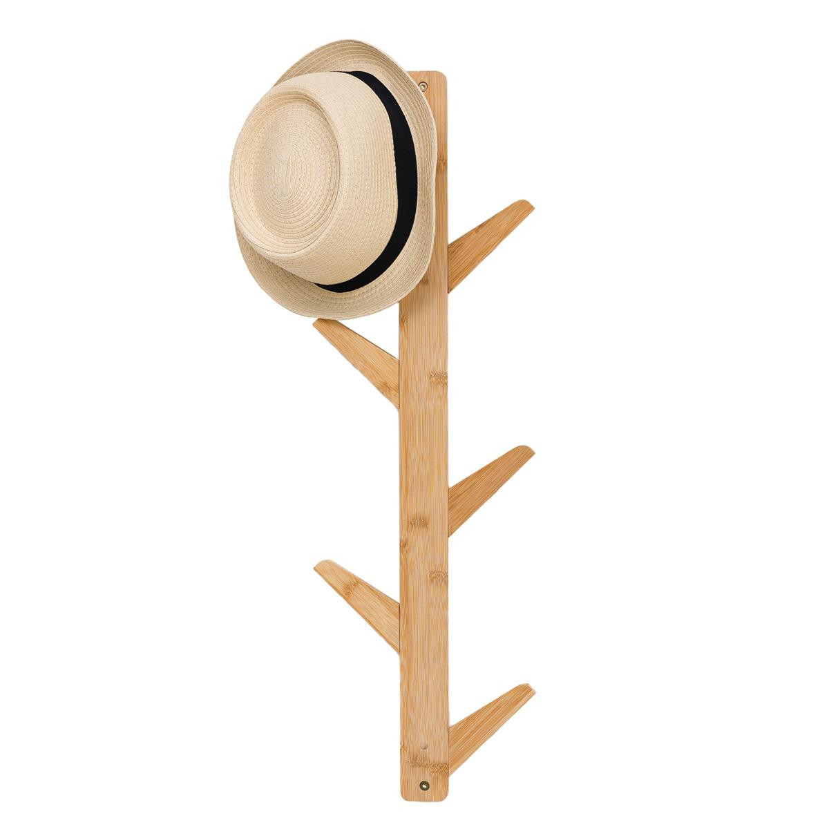 Cabide de parede, Bambu - 78 cm