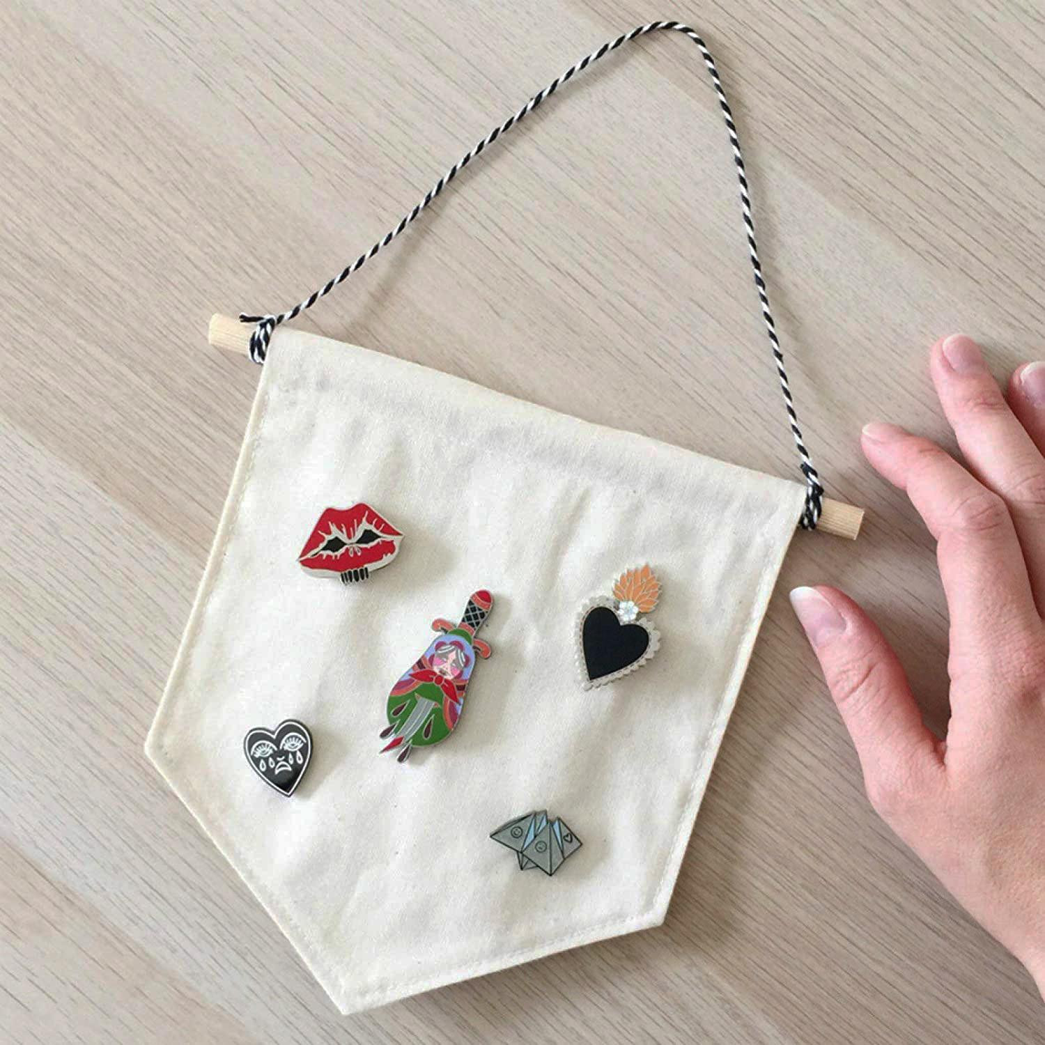 Leinwand für Schmuck oder Abzeichen