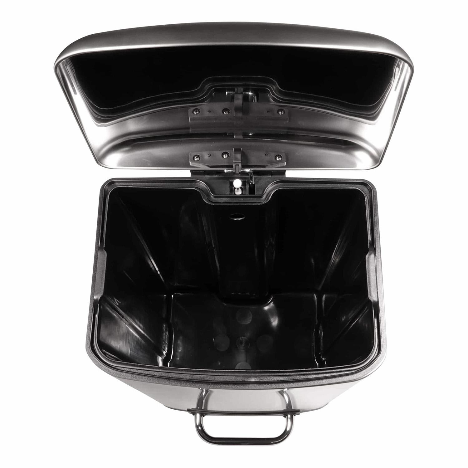 Afvalbak in RVS - 30 L