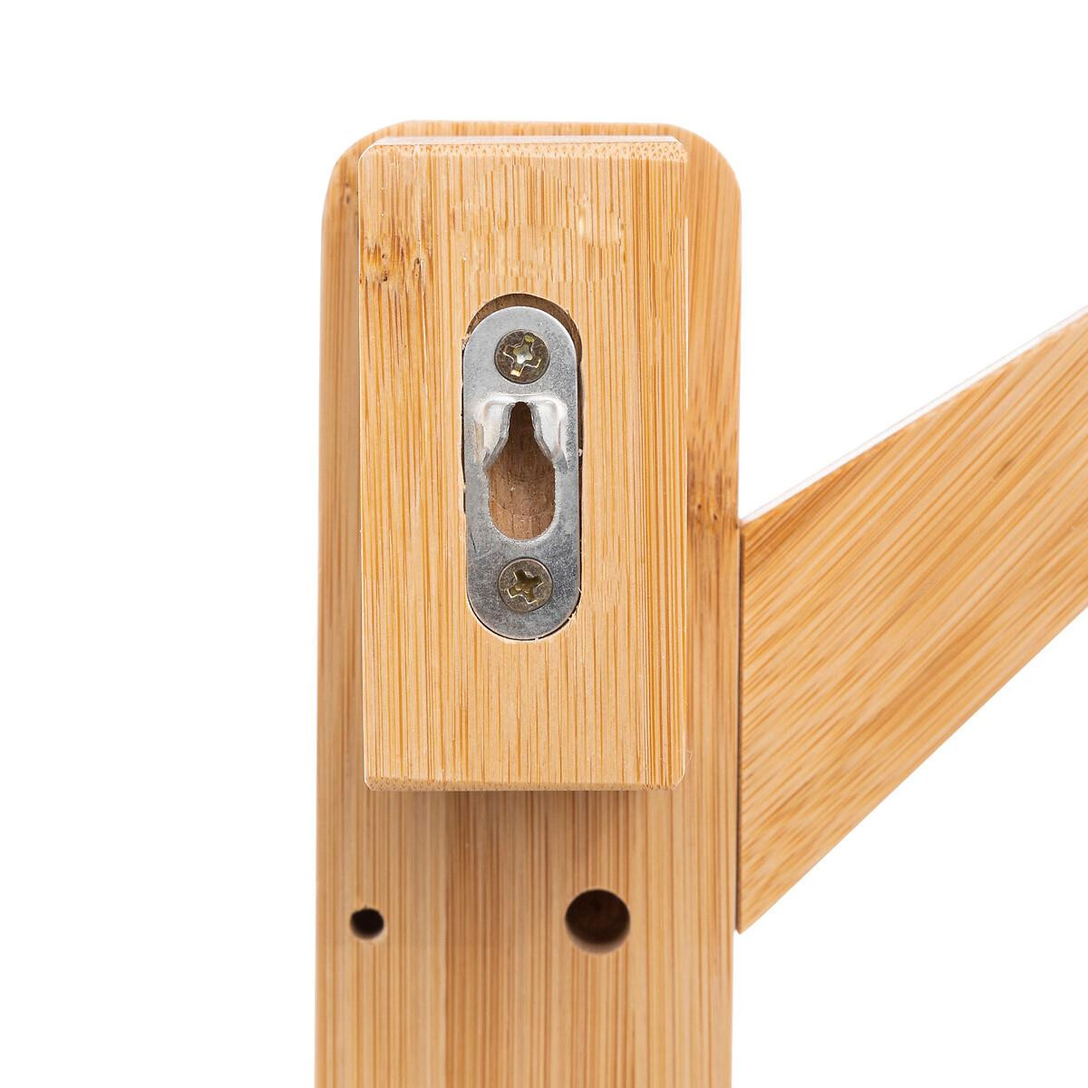 Percha de pared, Bambú - 78 cm