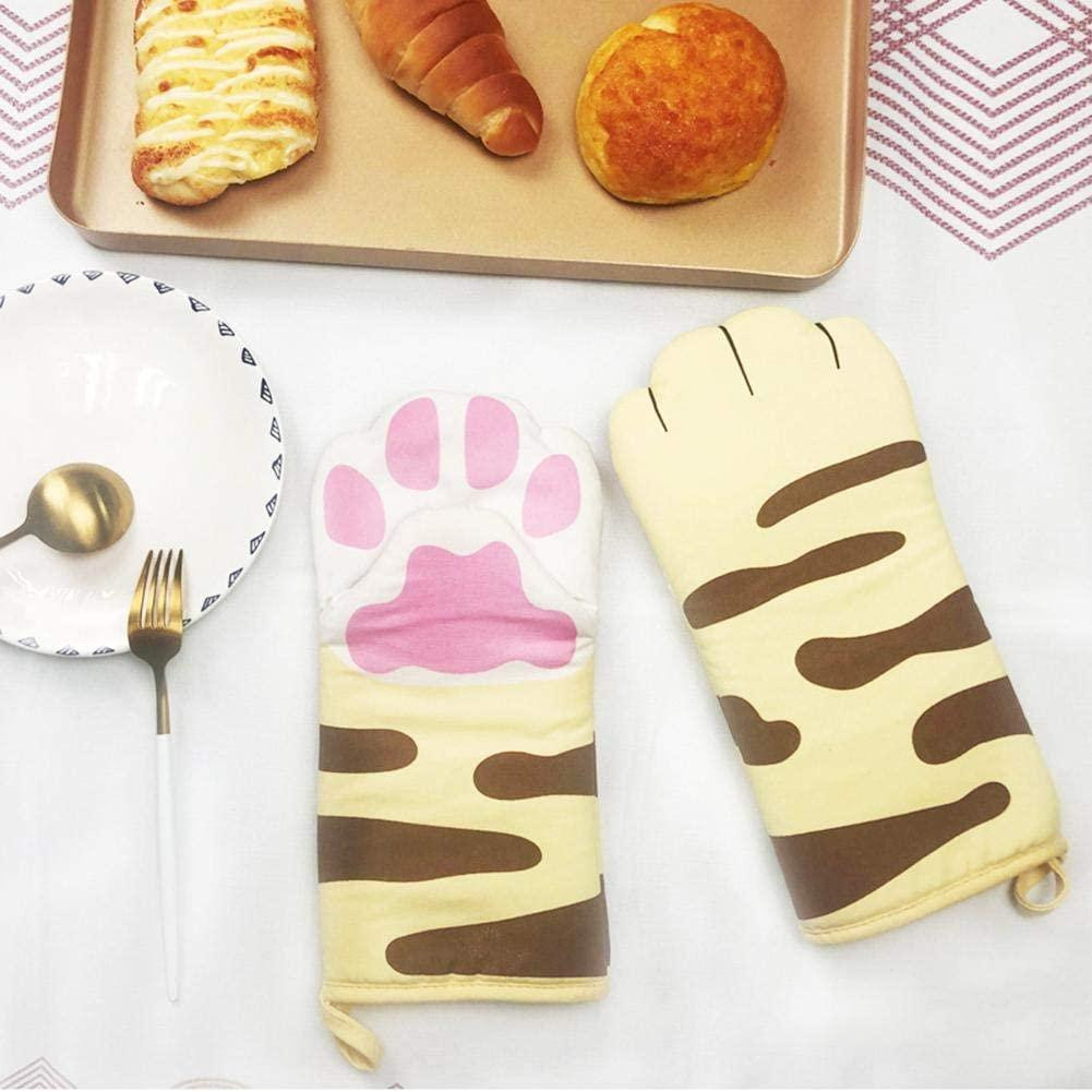 2x Oven Gloves - Cat Paws