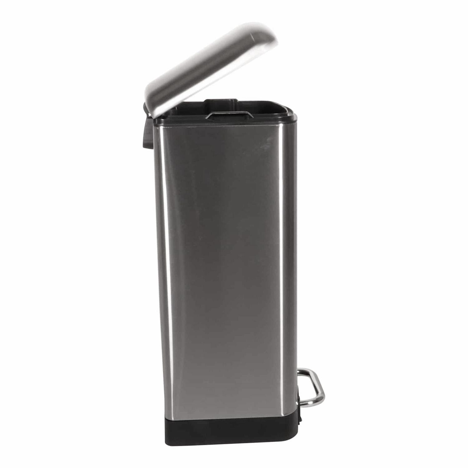 Afvalbak in RVS - 30 L
