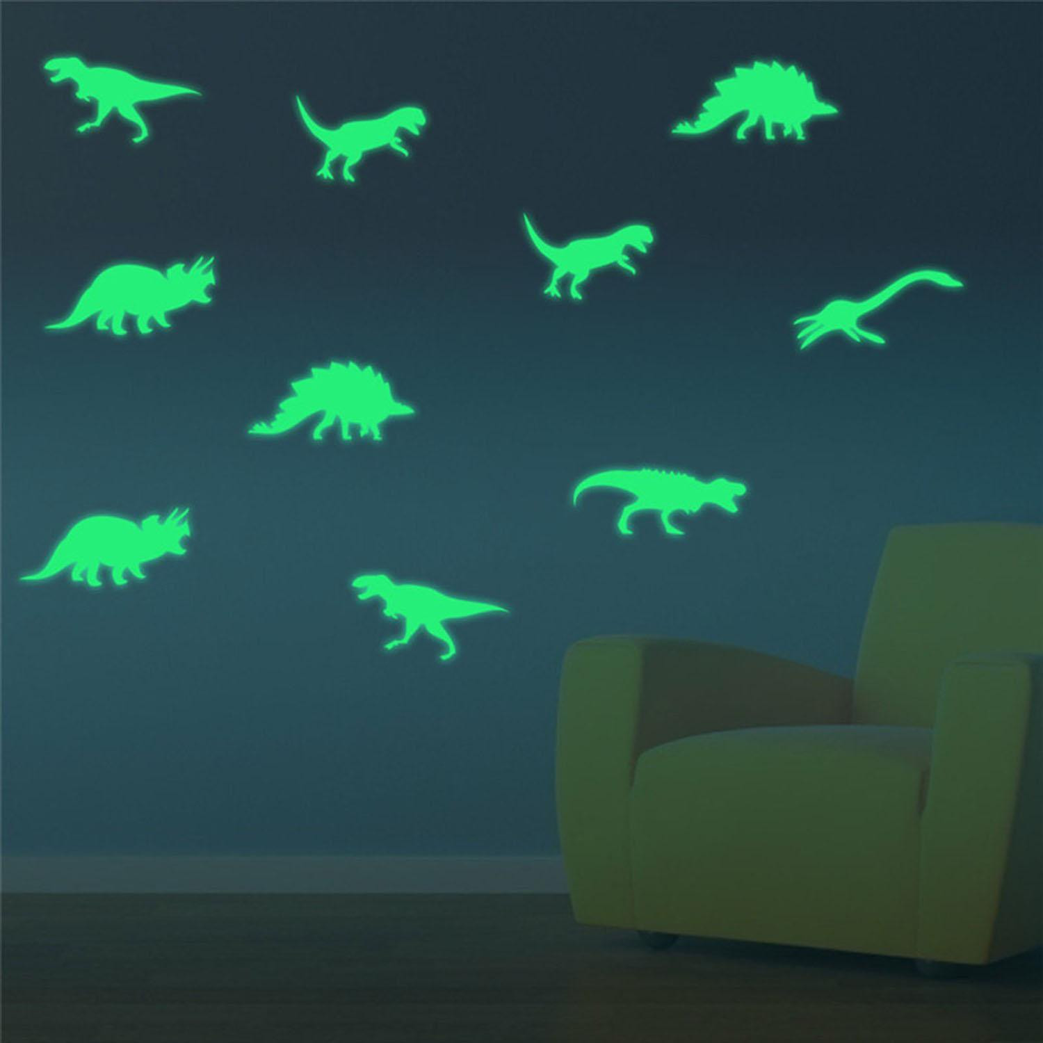 Lichtgevende dinosaurussen - 9-pack