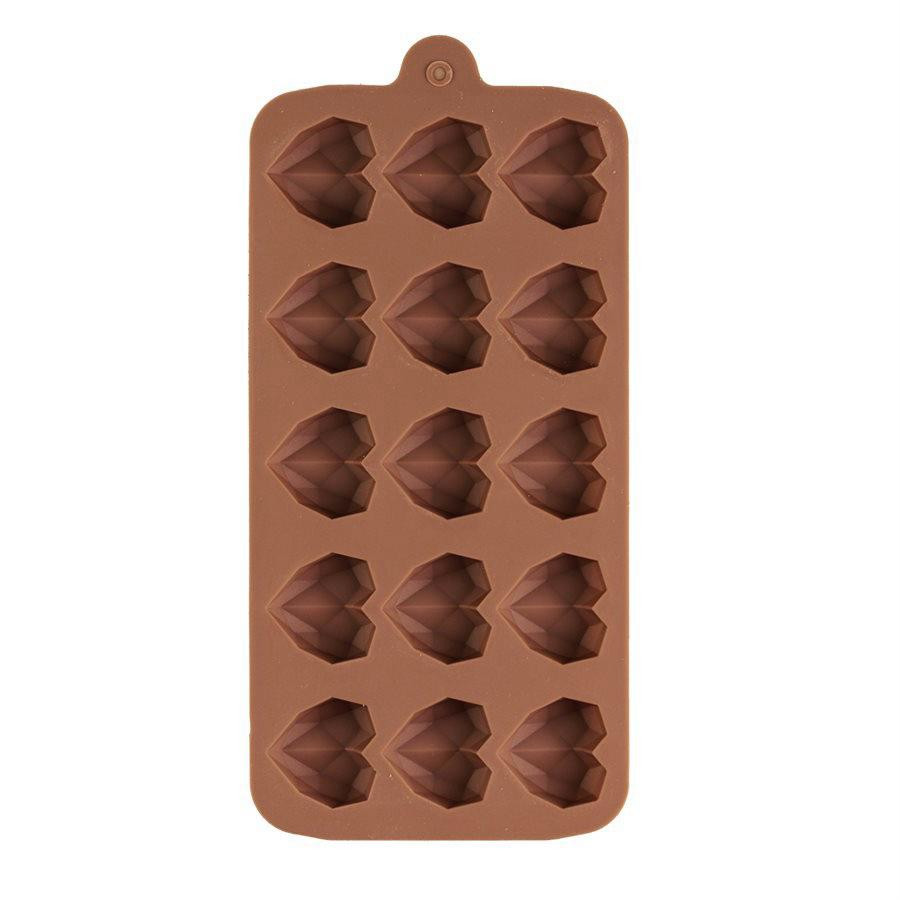 Silicone Mold for Baking - 15 Hearts