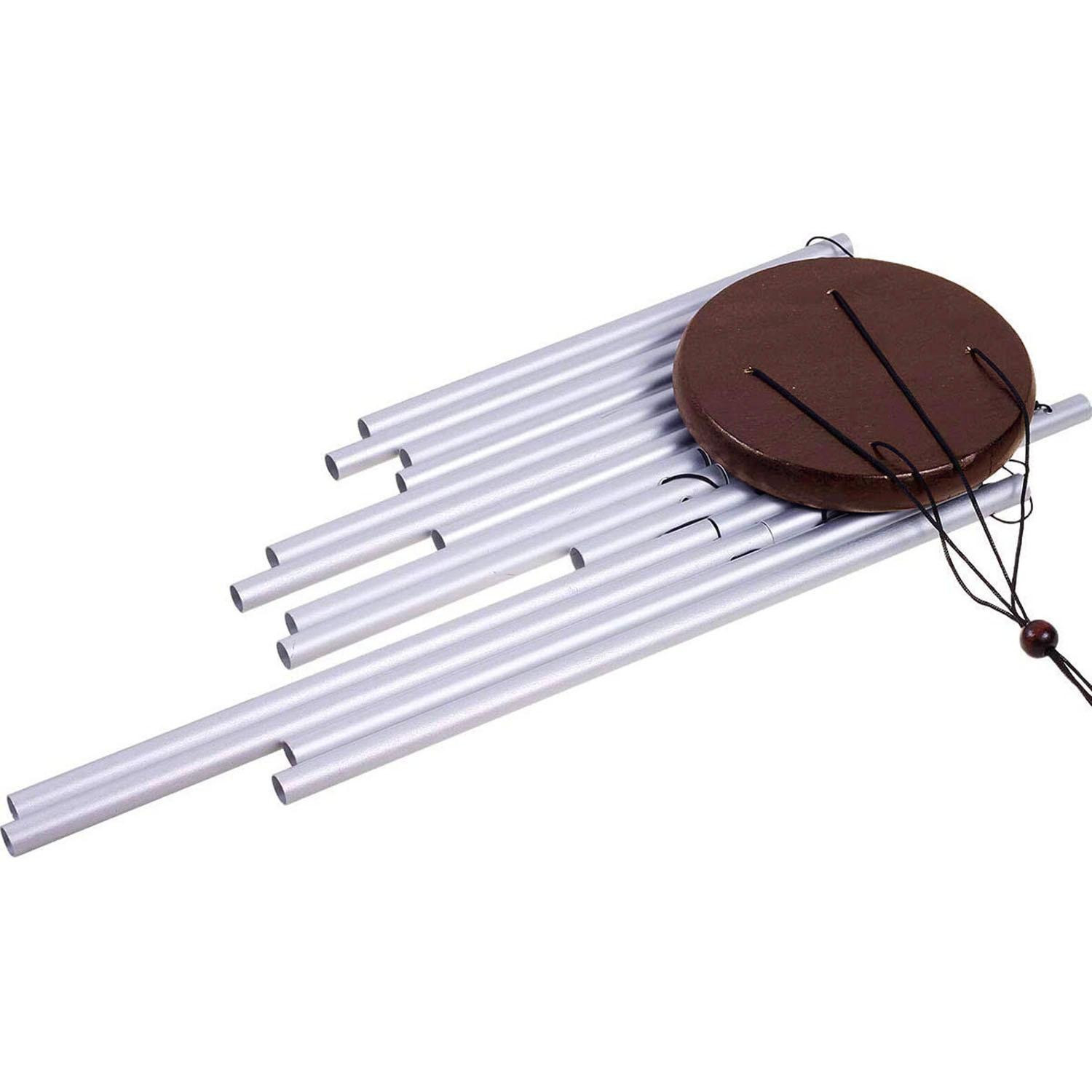 Wind chimes with 12 pipes