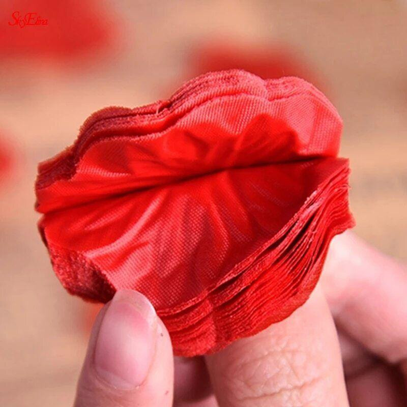 500x herbruikbare rozenblaadjes - rood