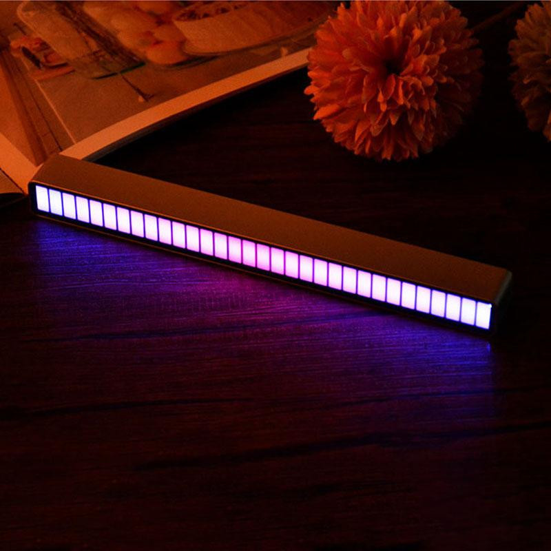 Schallmesser, LED-Lampe - Schwarz