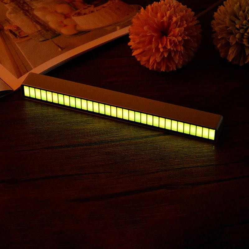 Fonometro, lampada a LED - Nero