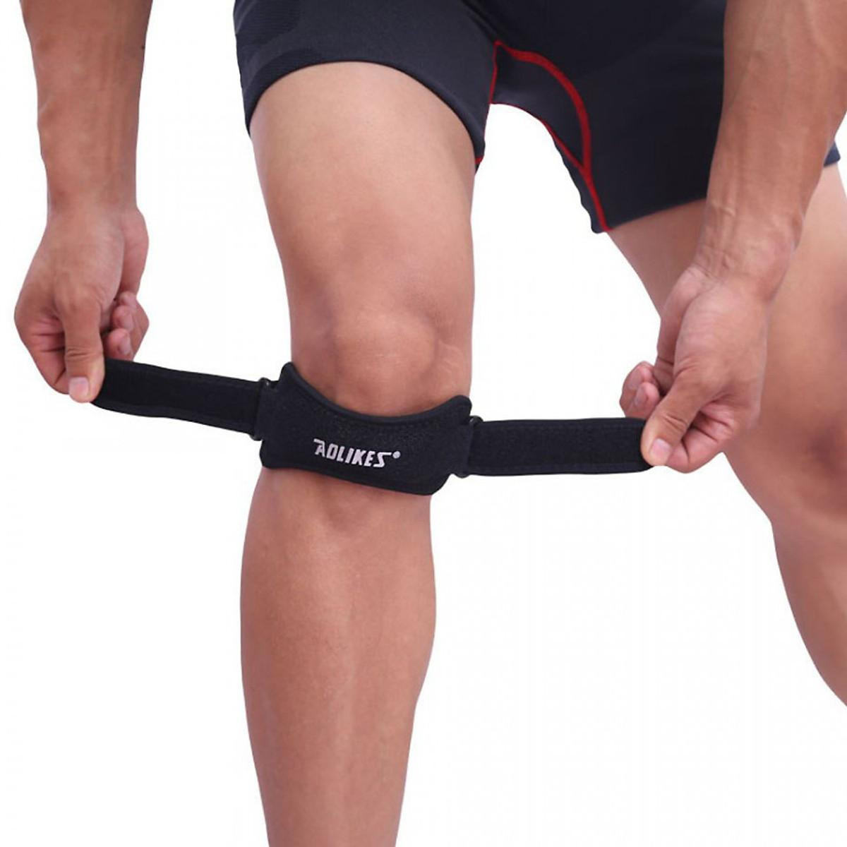Adjustable Knee Support - Black - 1 pc