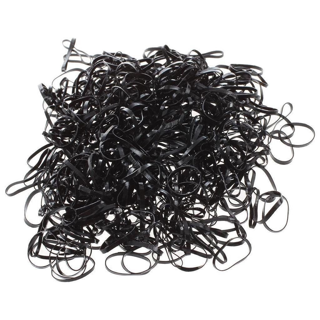 2000 fiocchi per capelli piccoli - neri
