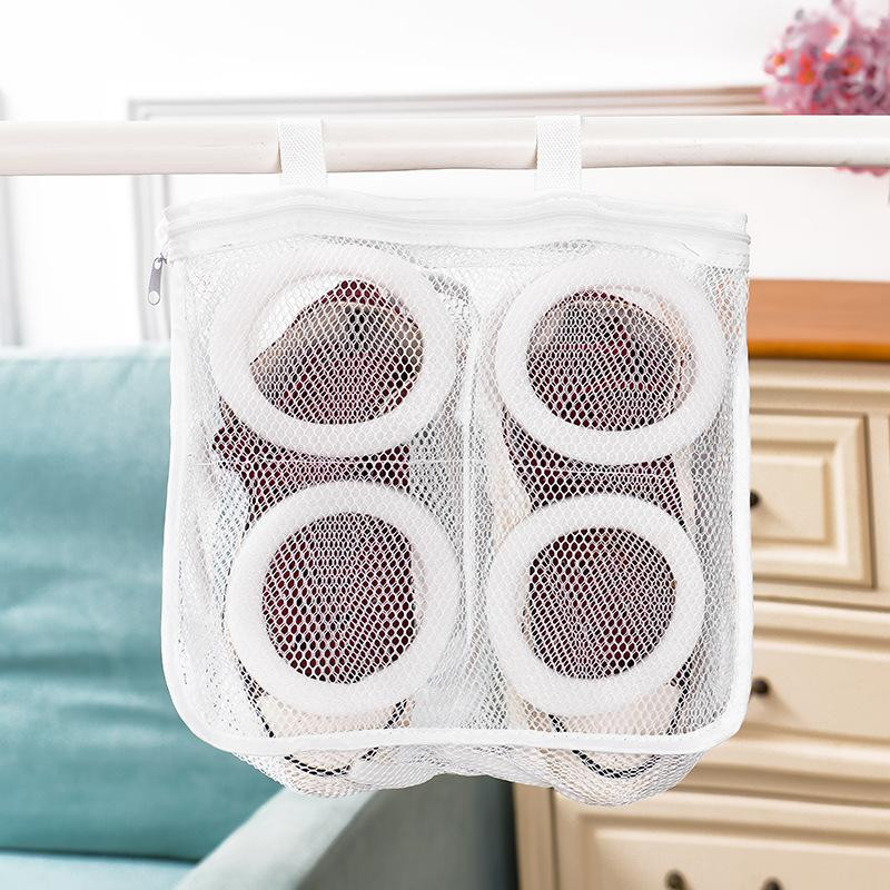 Sac à Linge pour Chaussures - Blanc