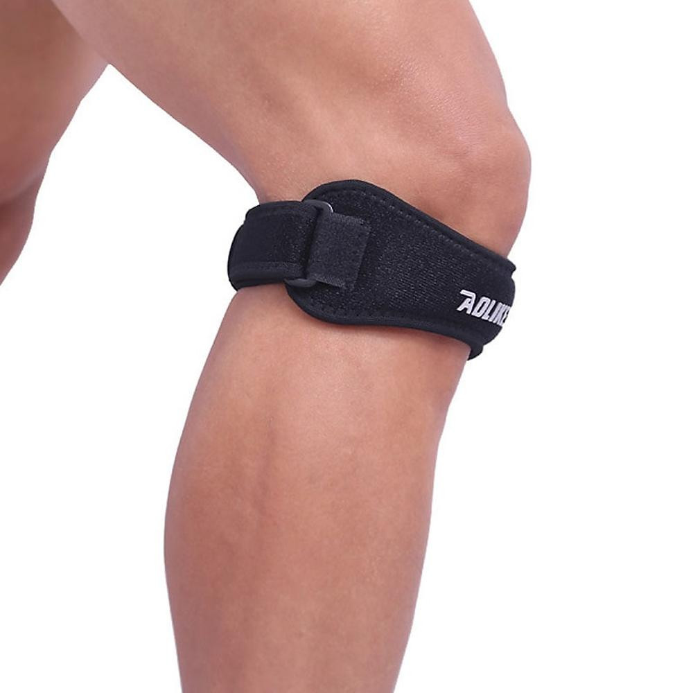 Support de Genou Réglable - Noir - 1 pc