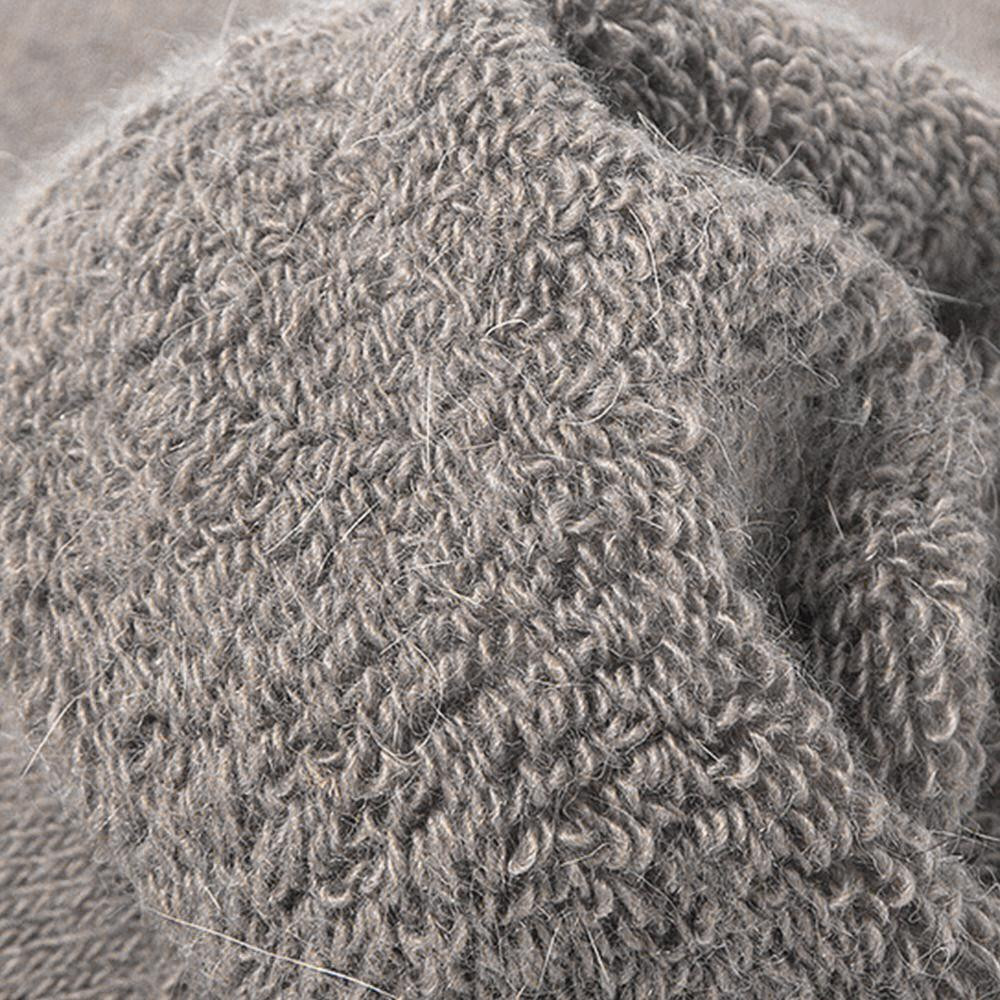 Socks, Wool / Cotton - Gray - Size 38-40