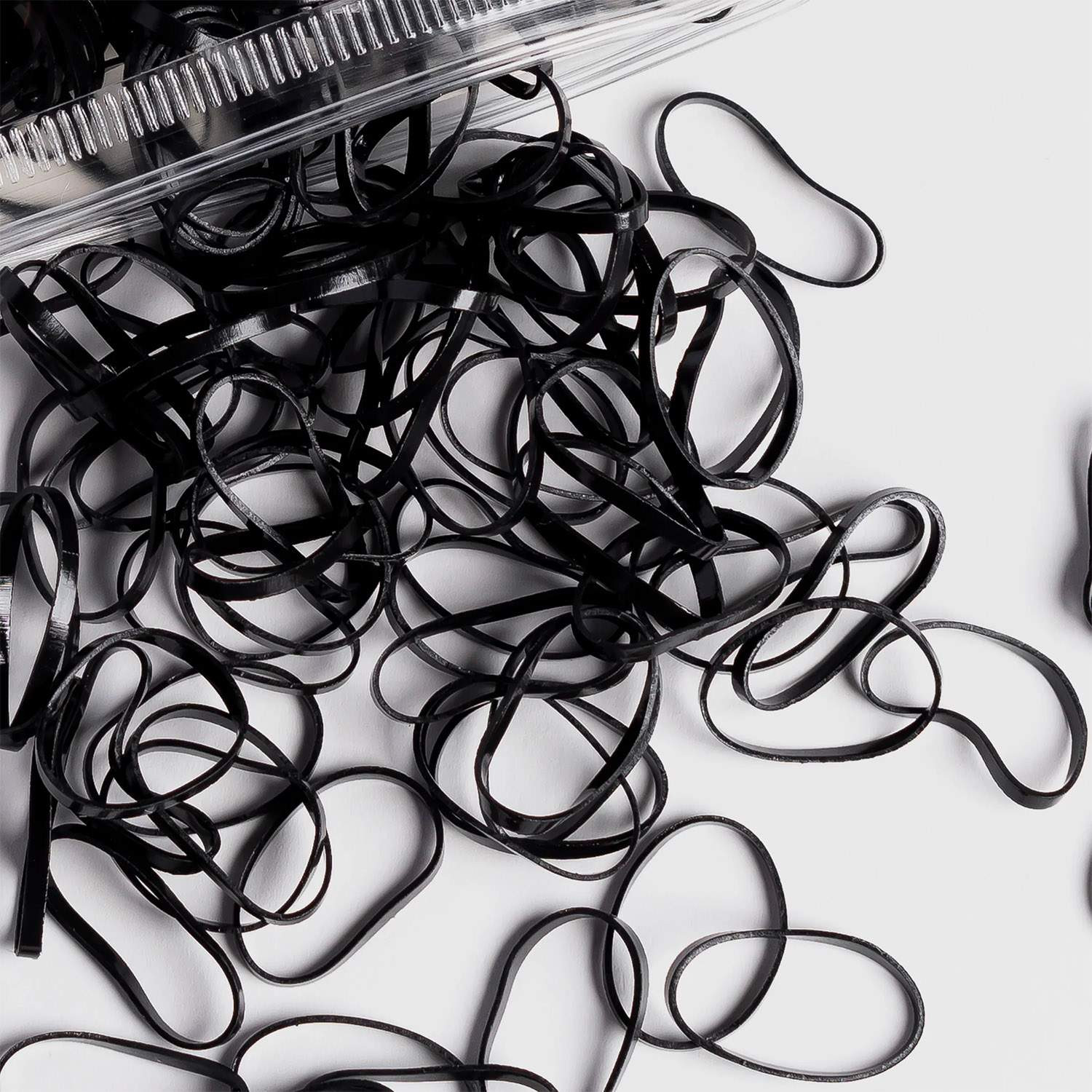 2000 fiocchi per capelli piccoli - neri