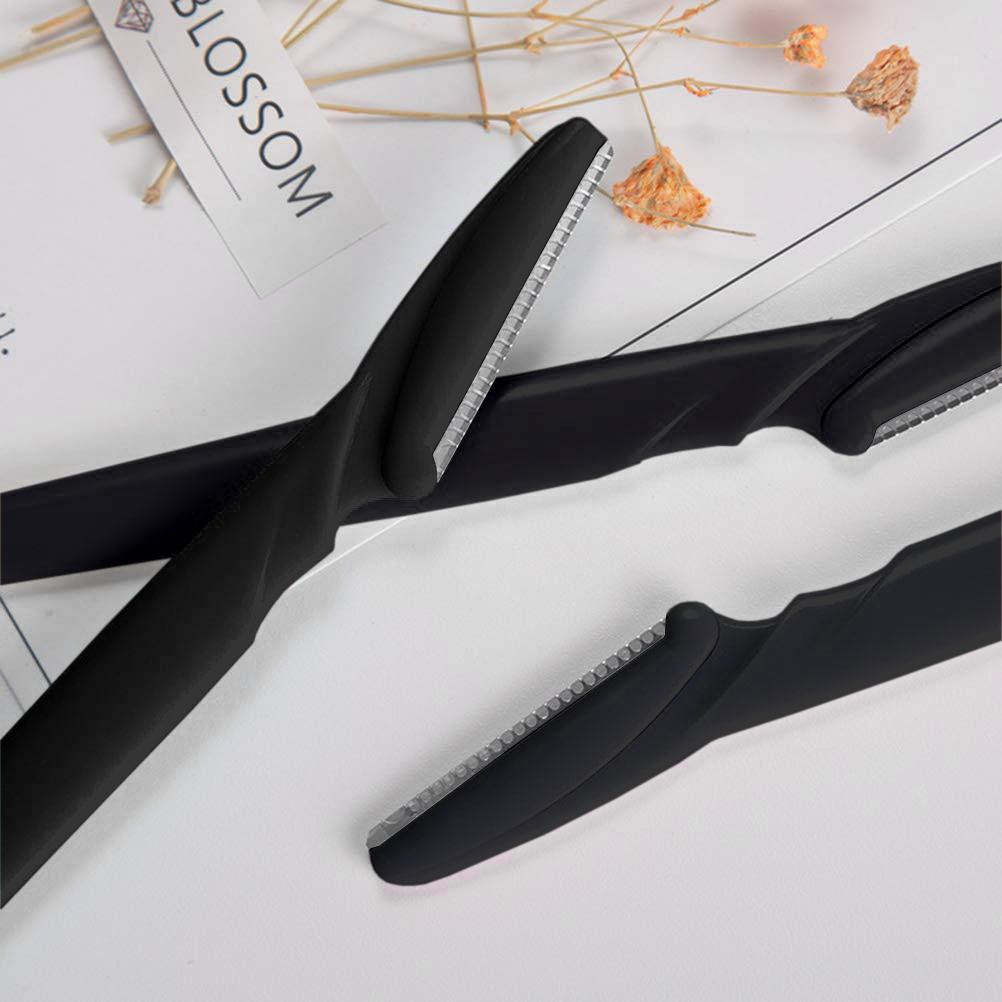 10x Eyebrow Razors - Black
