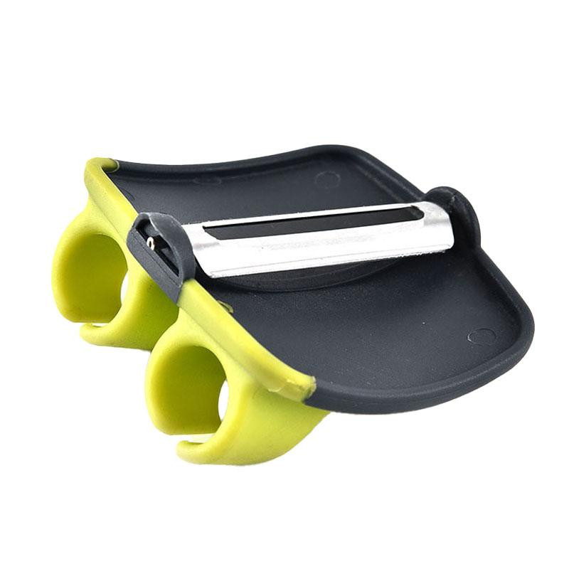 Pelapatate ergonomico - Verde e Nero