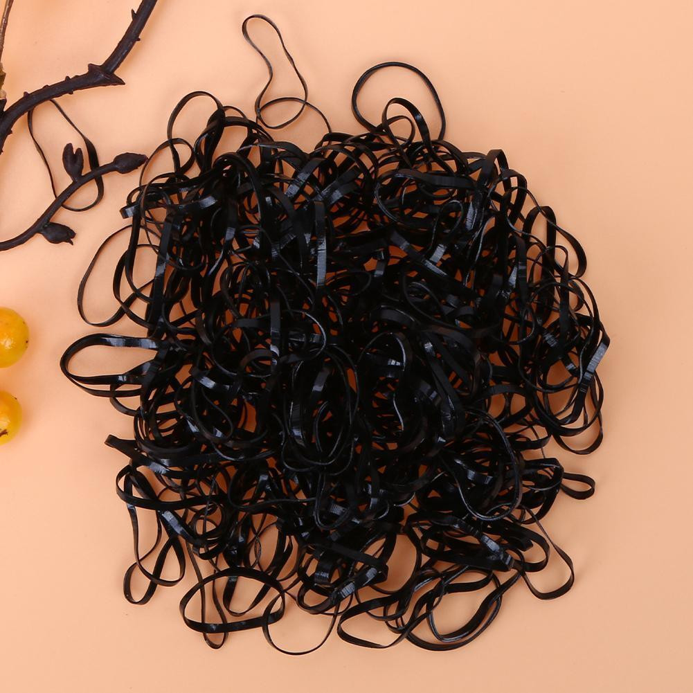 2000 fiocchi per capelli piccoli - neri