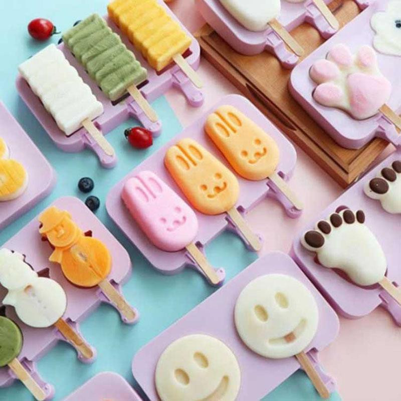 Silicone ice cream mold - Rabbits