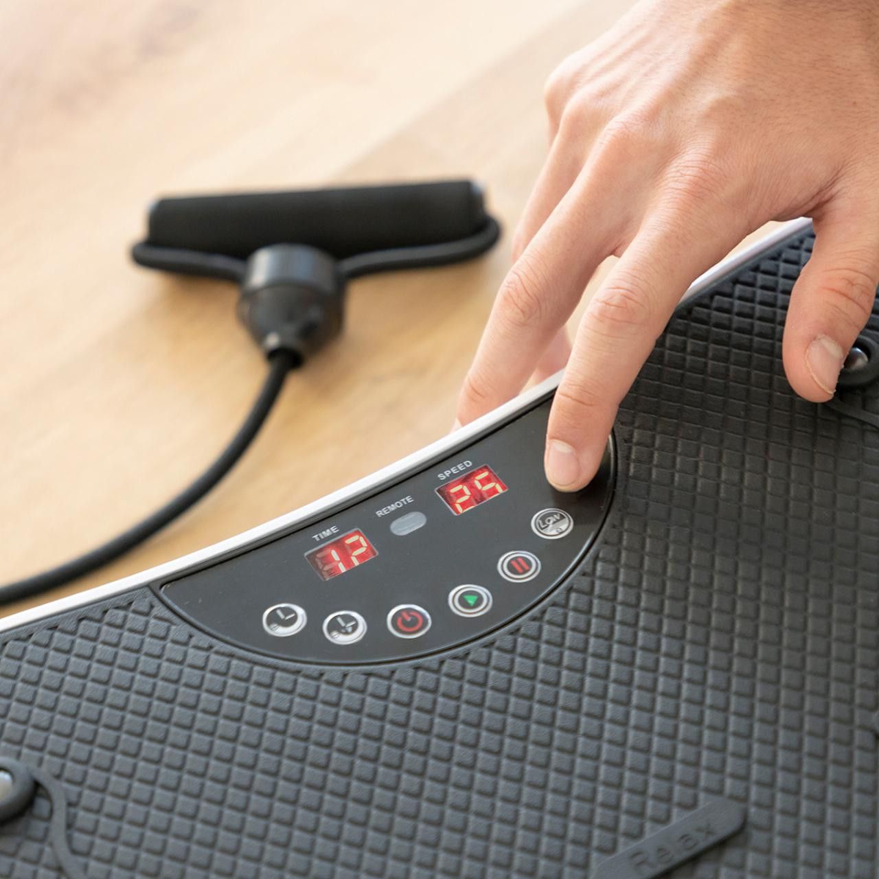 Vibrerend trainingsplatform met accessoires
