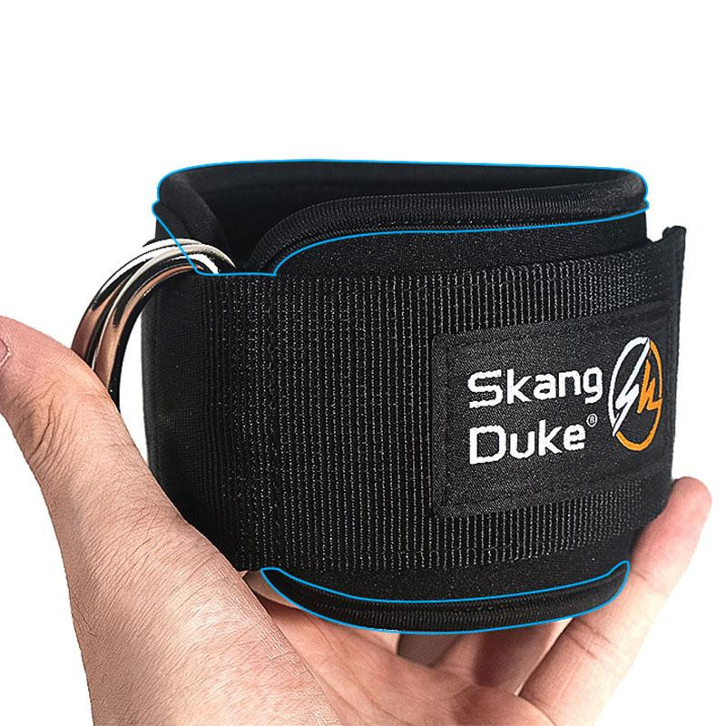 2x Ankle Straps, Gym - Black