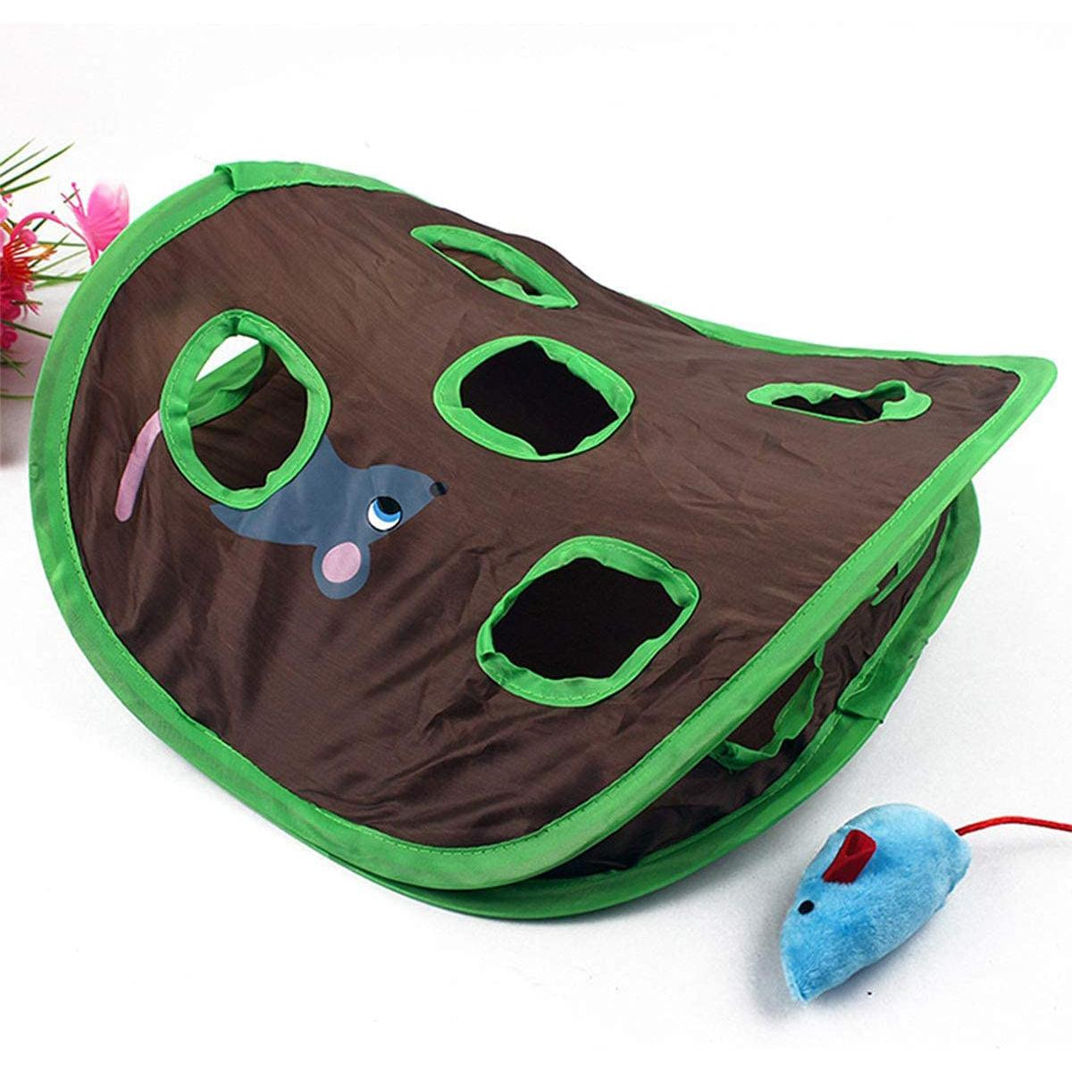 Cat Tunnel with Mice