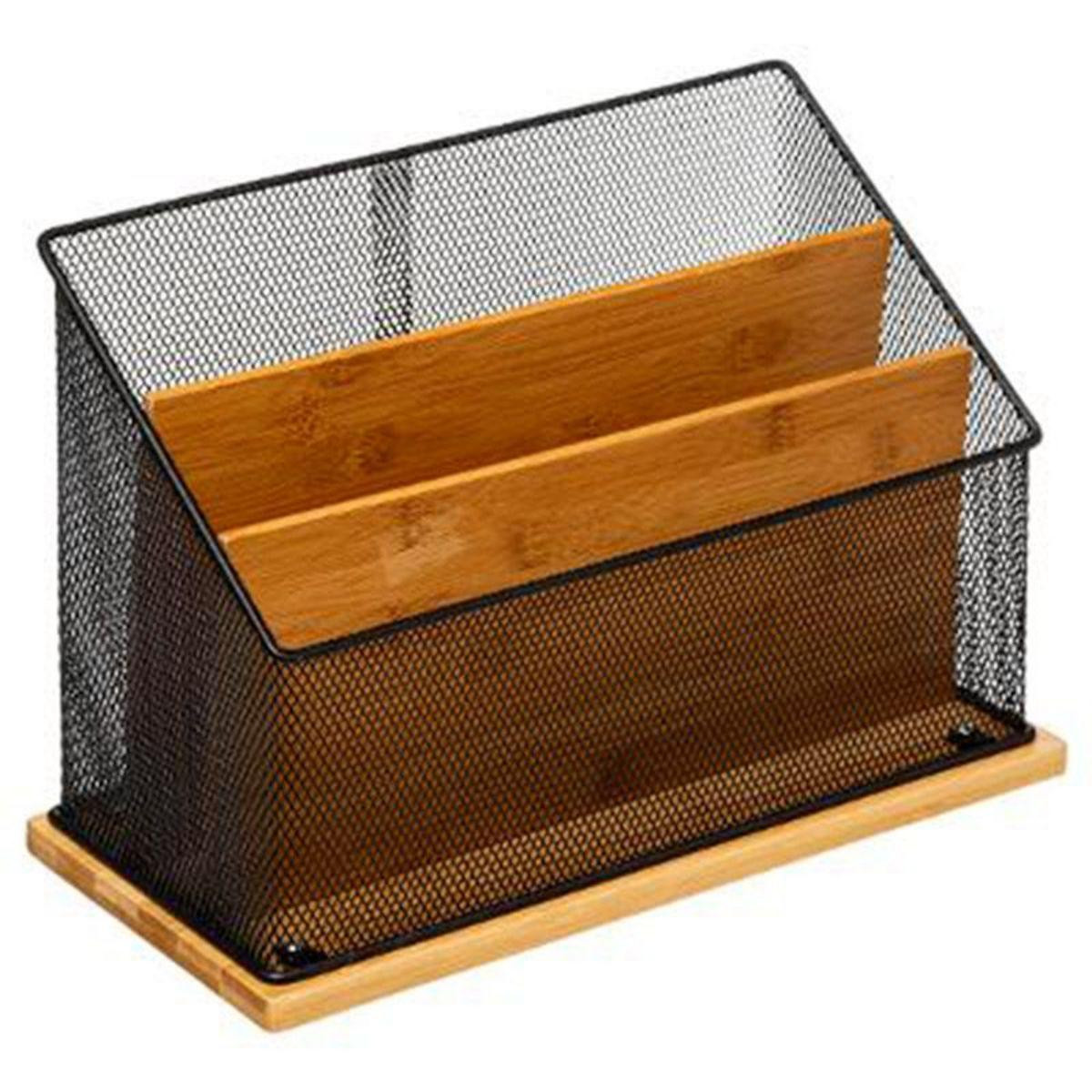 Bureaustandaard - Bamboe/Zwart