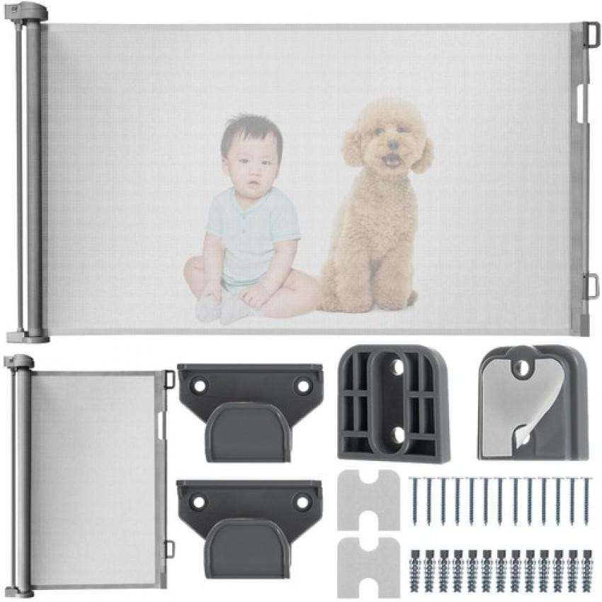 Roller blind gate, Security gate 157 cm - Grey