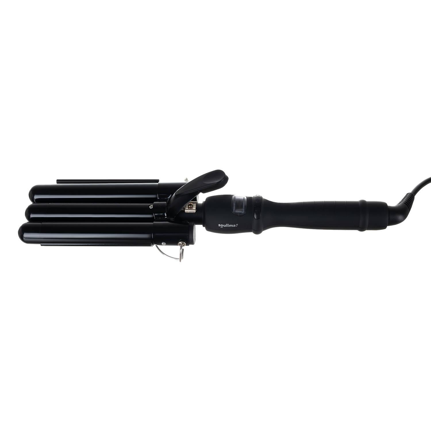 Curling iron with 3 Rods
