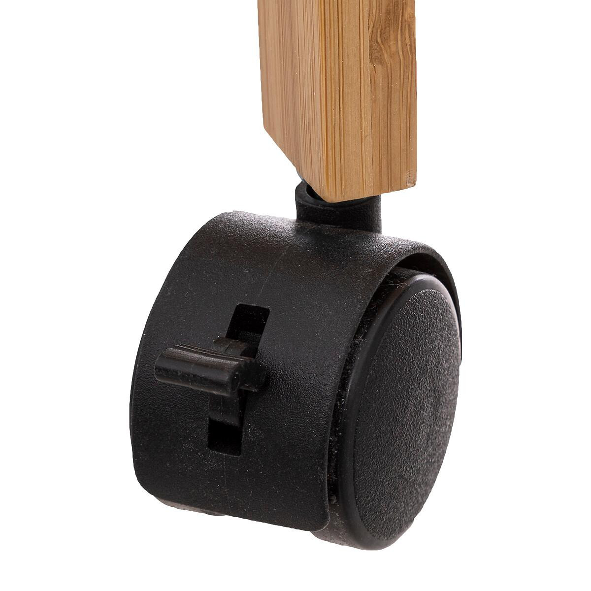 Storage shelf on Wheels - Bamboo