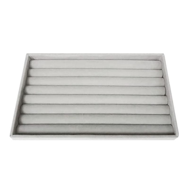 Rangement à bijoux pour bagues - Gris