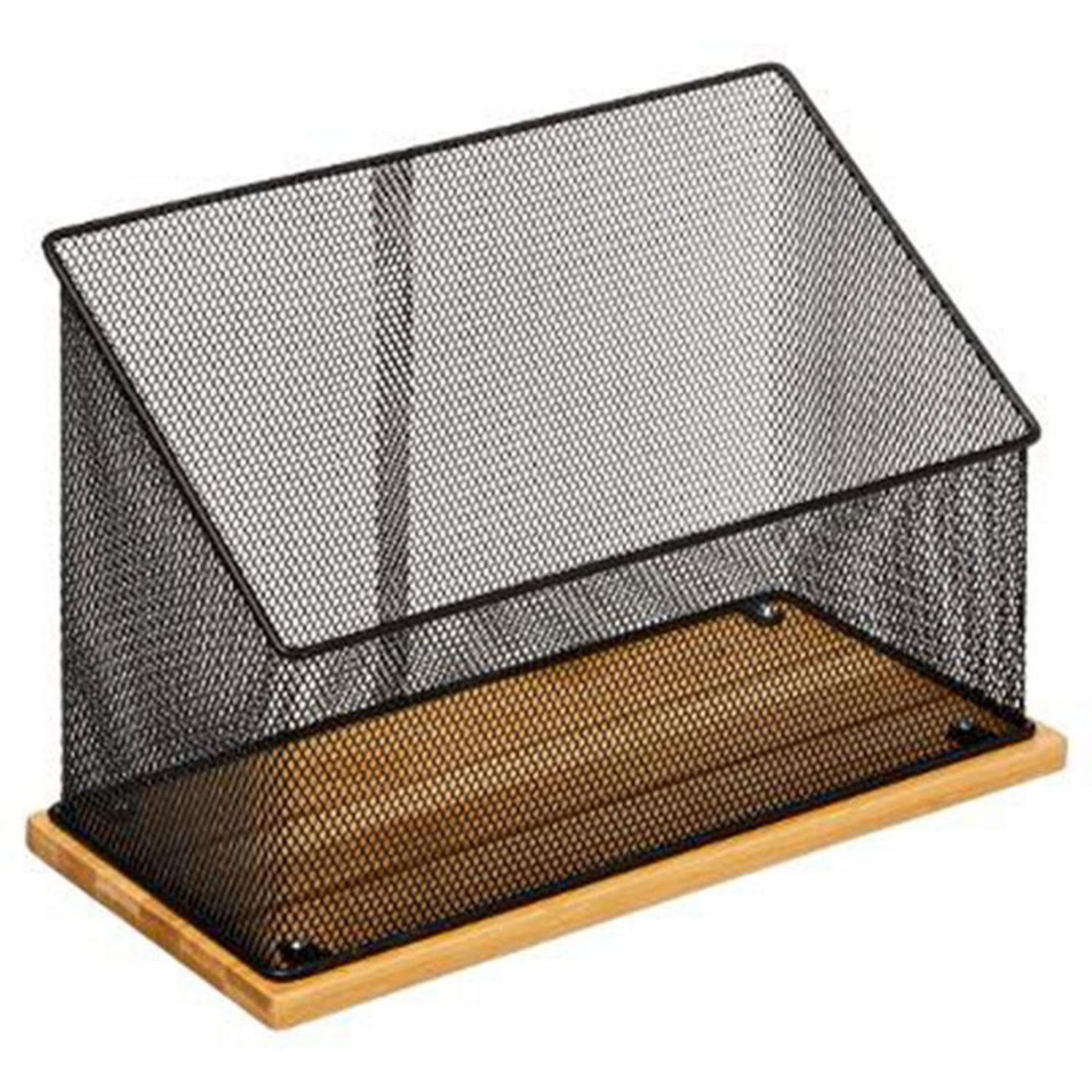 Desk stand - Bamboo/Black