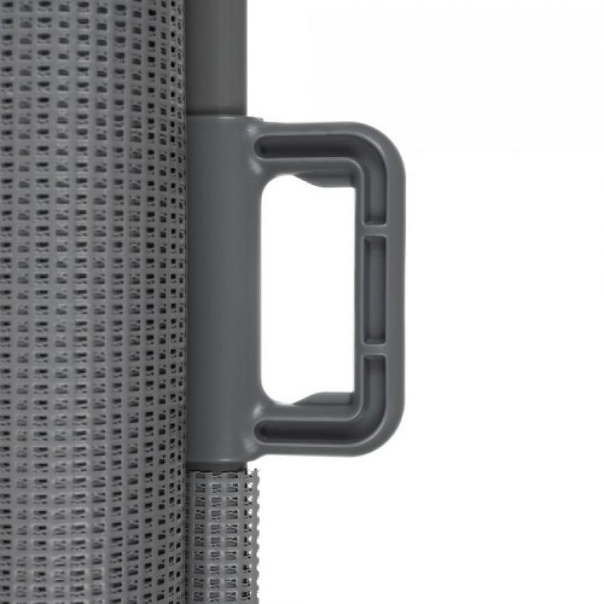Roller blind gate, Security gate 157 cm - Grey
