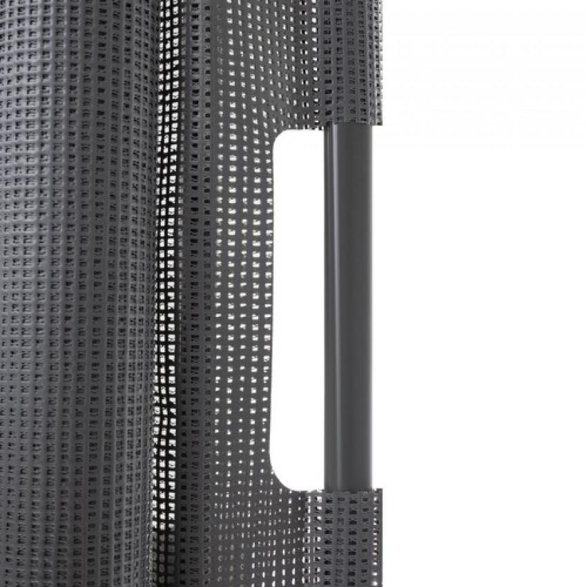 Roller blind gate, Security gate 157 cm - Grey