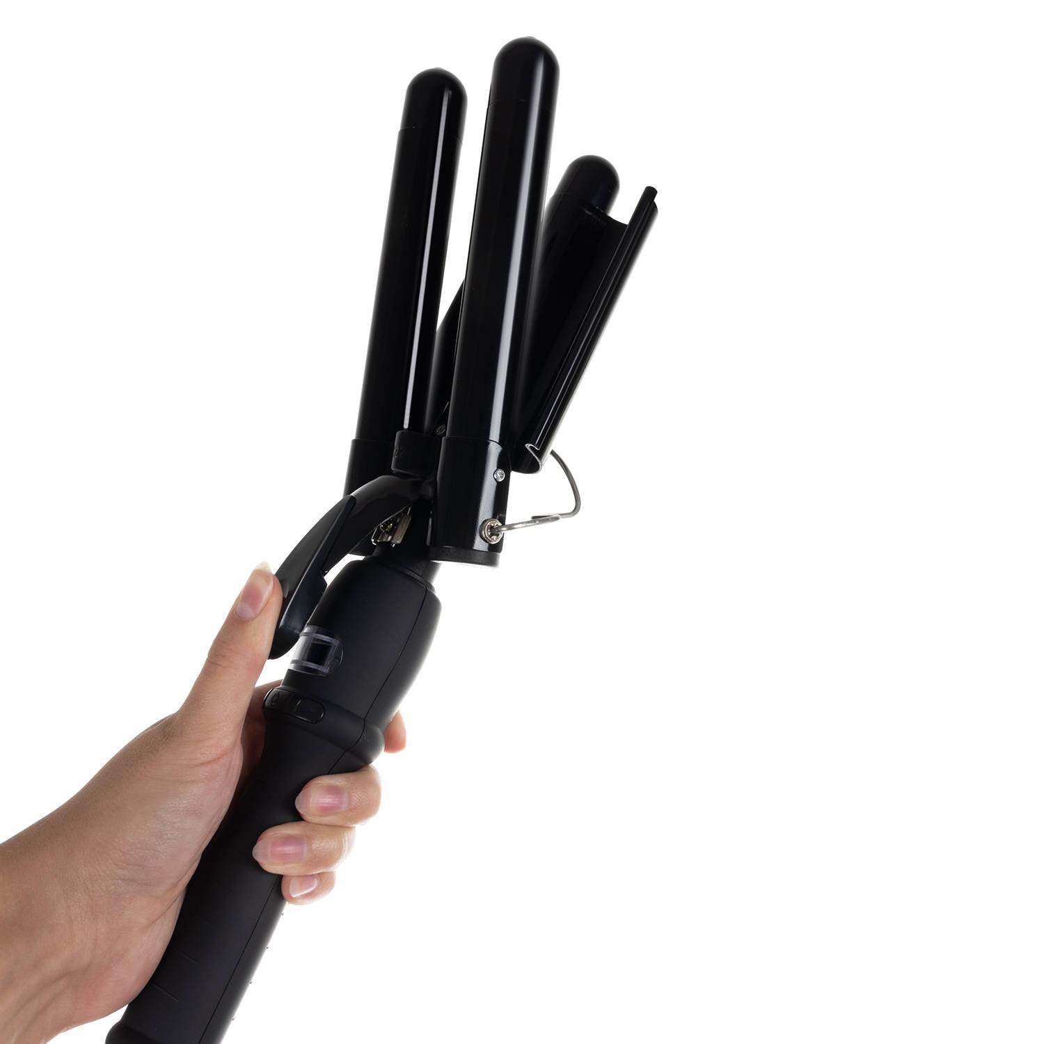 Lockenstab mit 3 Stäben